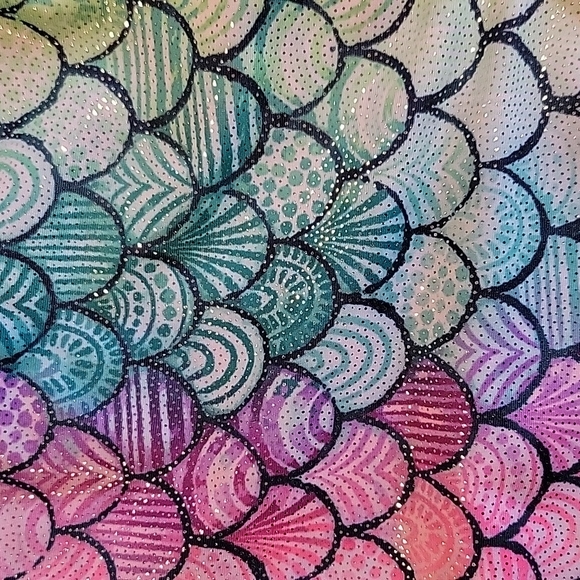 Glitter Mermaid Swimsuit - Picture 4 of 5